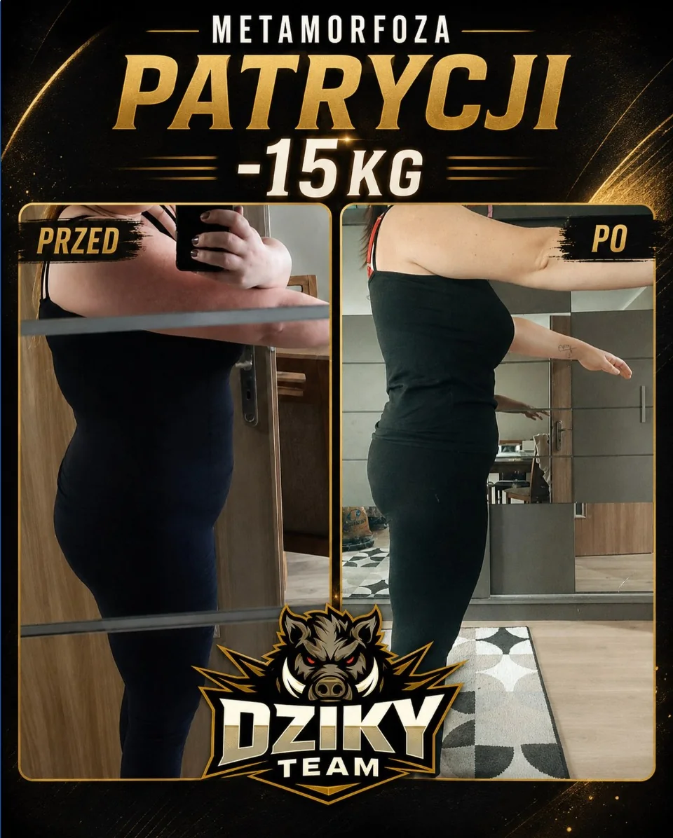Metamorfoza Patrycji, zdjęcia przed i po